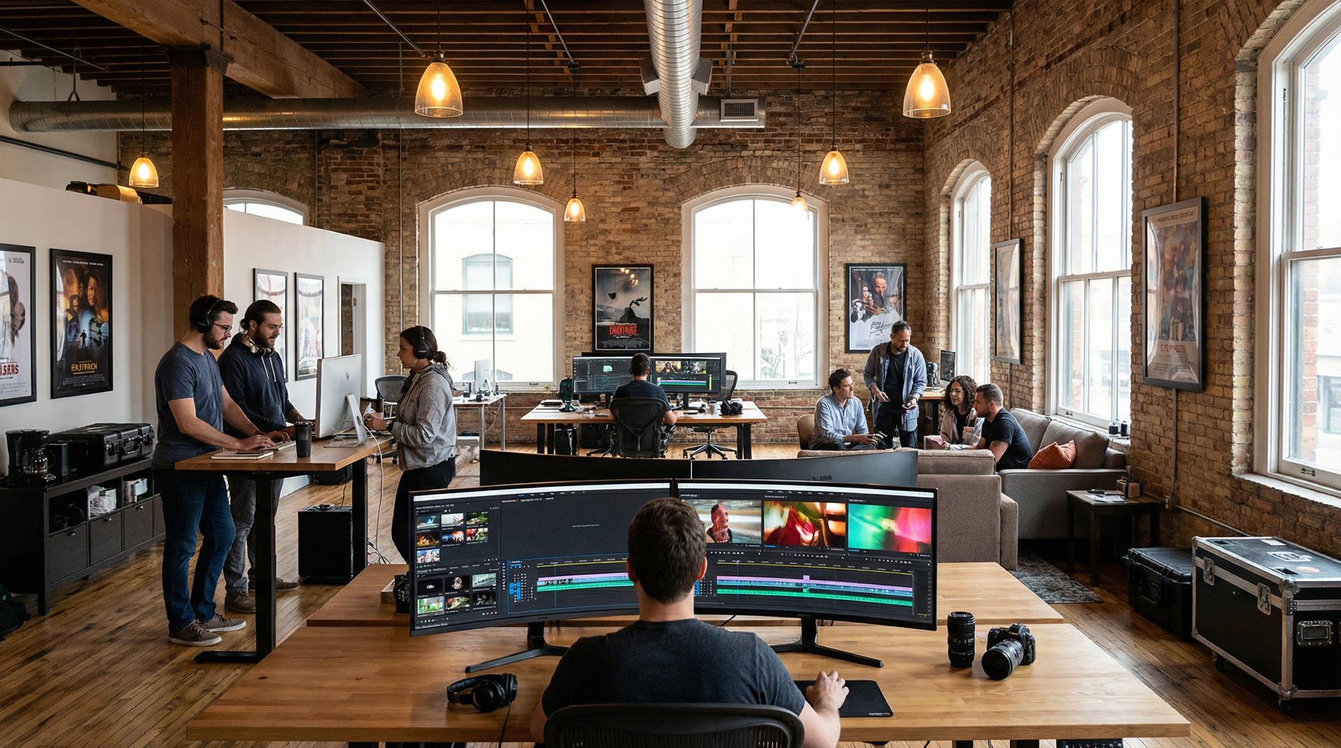 免费看片影视传媒公司办公环境